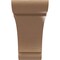 Ekena Millwork 5"W x 15"D x 10"H Classic Olympic Rough Cedar Woodgrain TimberThane Corbel, Primed Tan CORUR05X15X10OLYRCPR - alternate 6